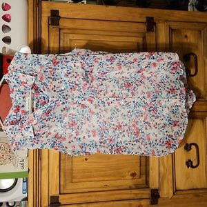 Liz Clabourne tank top with camisole size Medium